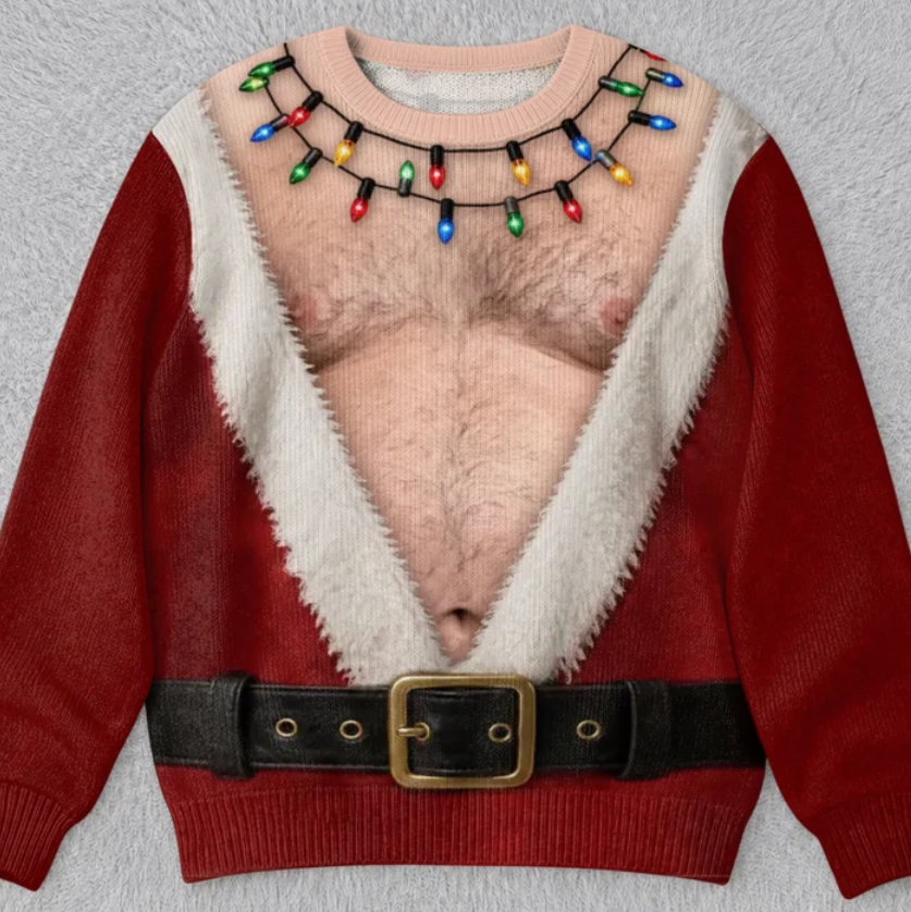 Santa-Chest Sweater