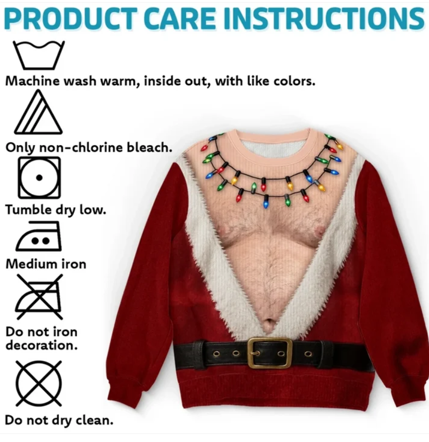 Santa-Chest Sweater