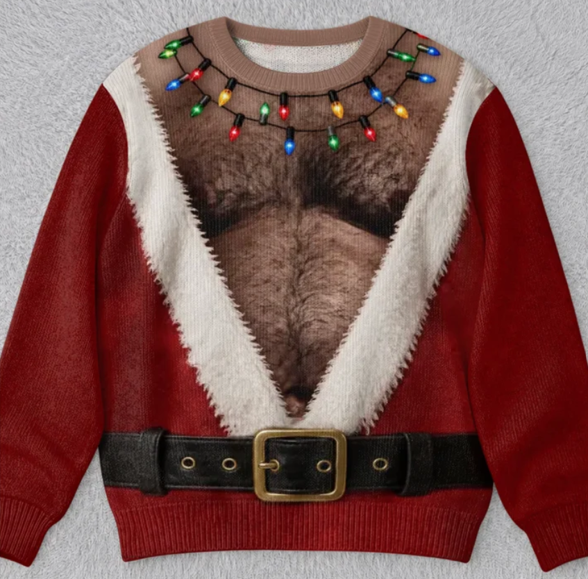 Santa-Chest Sweater